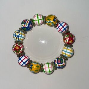 Angela Moore Hand Painted Bracelet